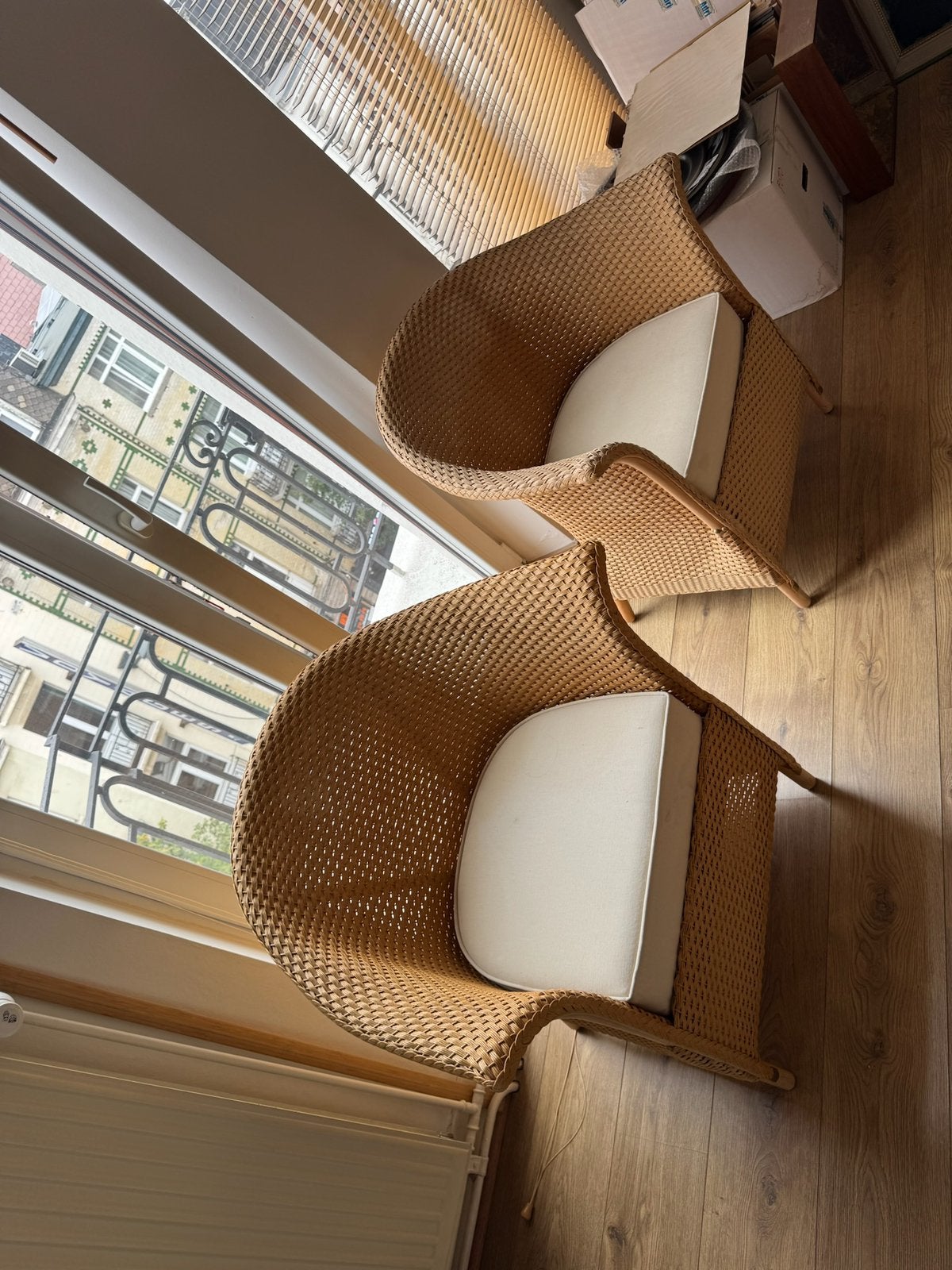 Lloyd Loom fauteuils, Ophalen, Zo goed als nieuw