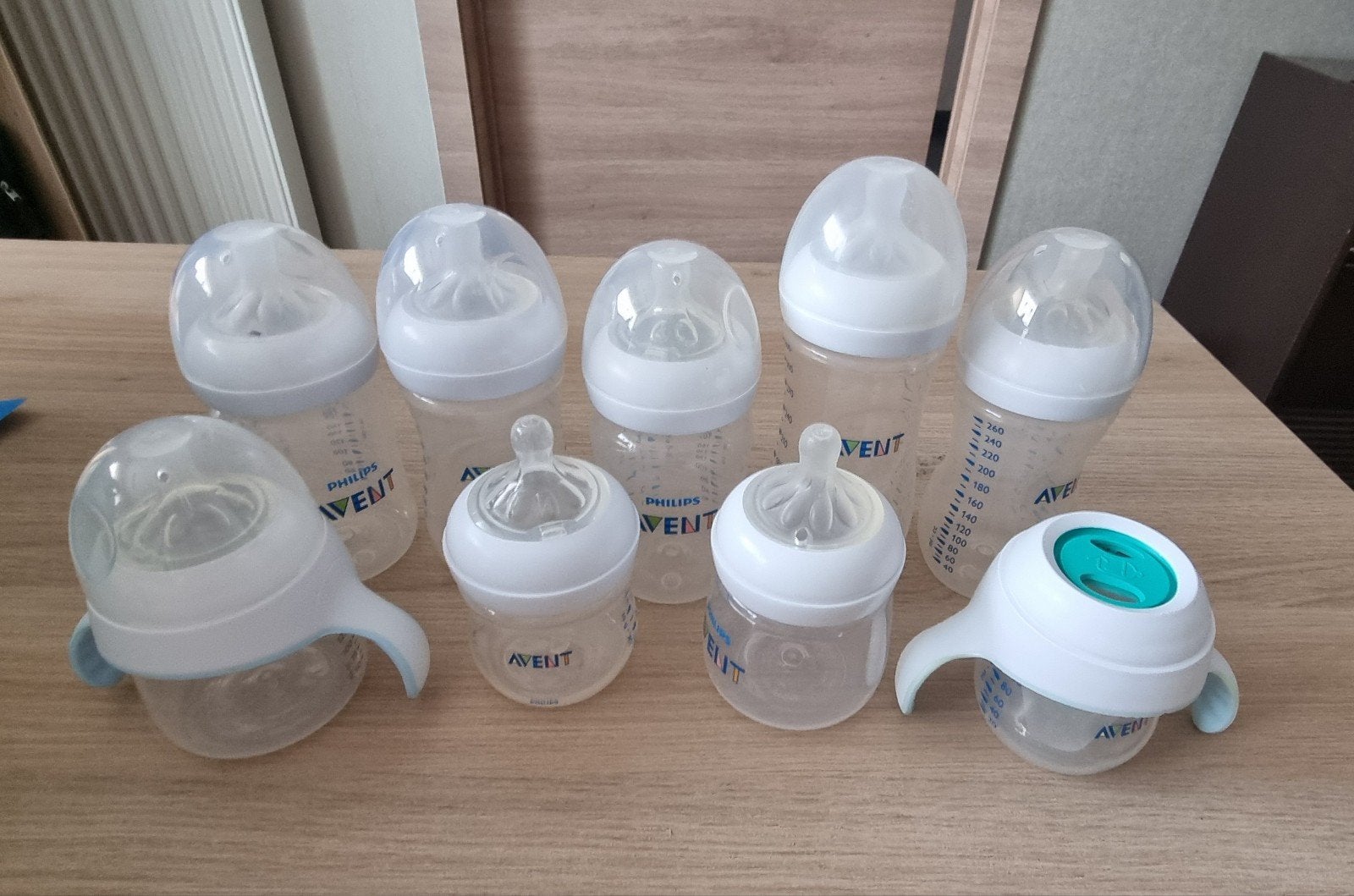 9 stuks philips avent flessen, Kinderen en Baby's, Babyvoeding en Toebehoren, Verzenden, Philips Avent