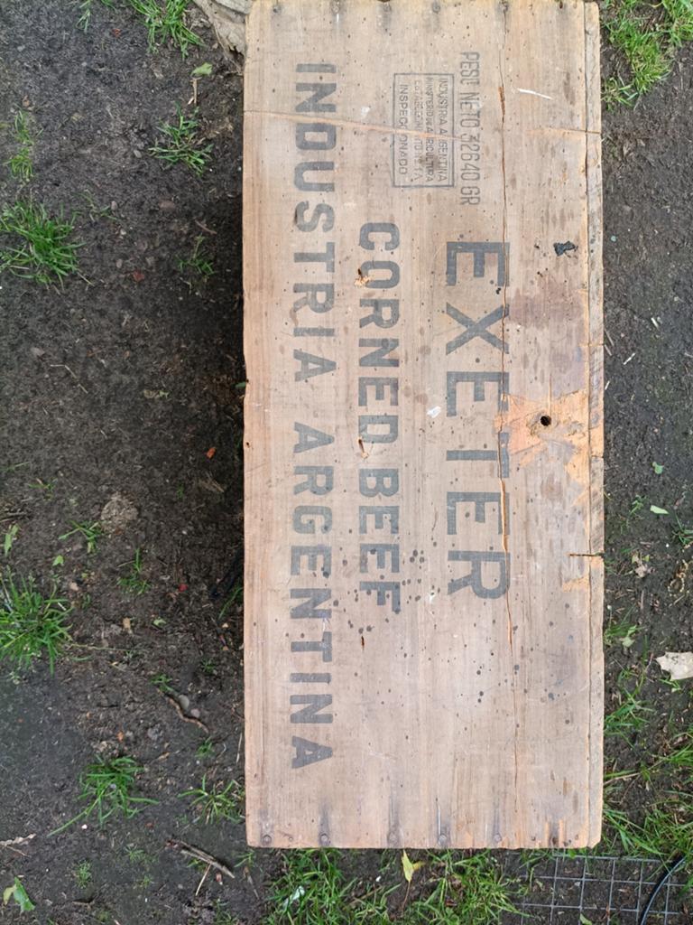 Decoratie oude houten bakken, Ophalen of Verzenden