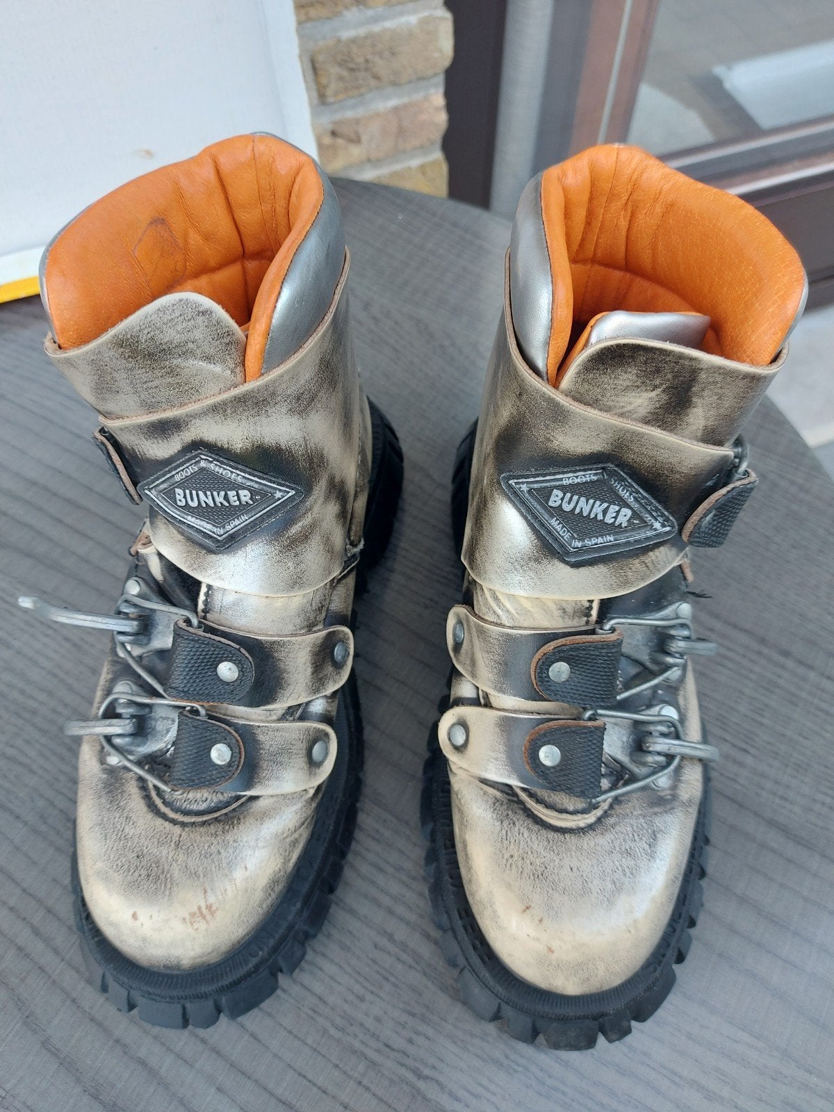 Chaussures robustes de Bunker, Gris, Enlèvement ou Envoi, Bunker, Porté
