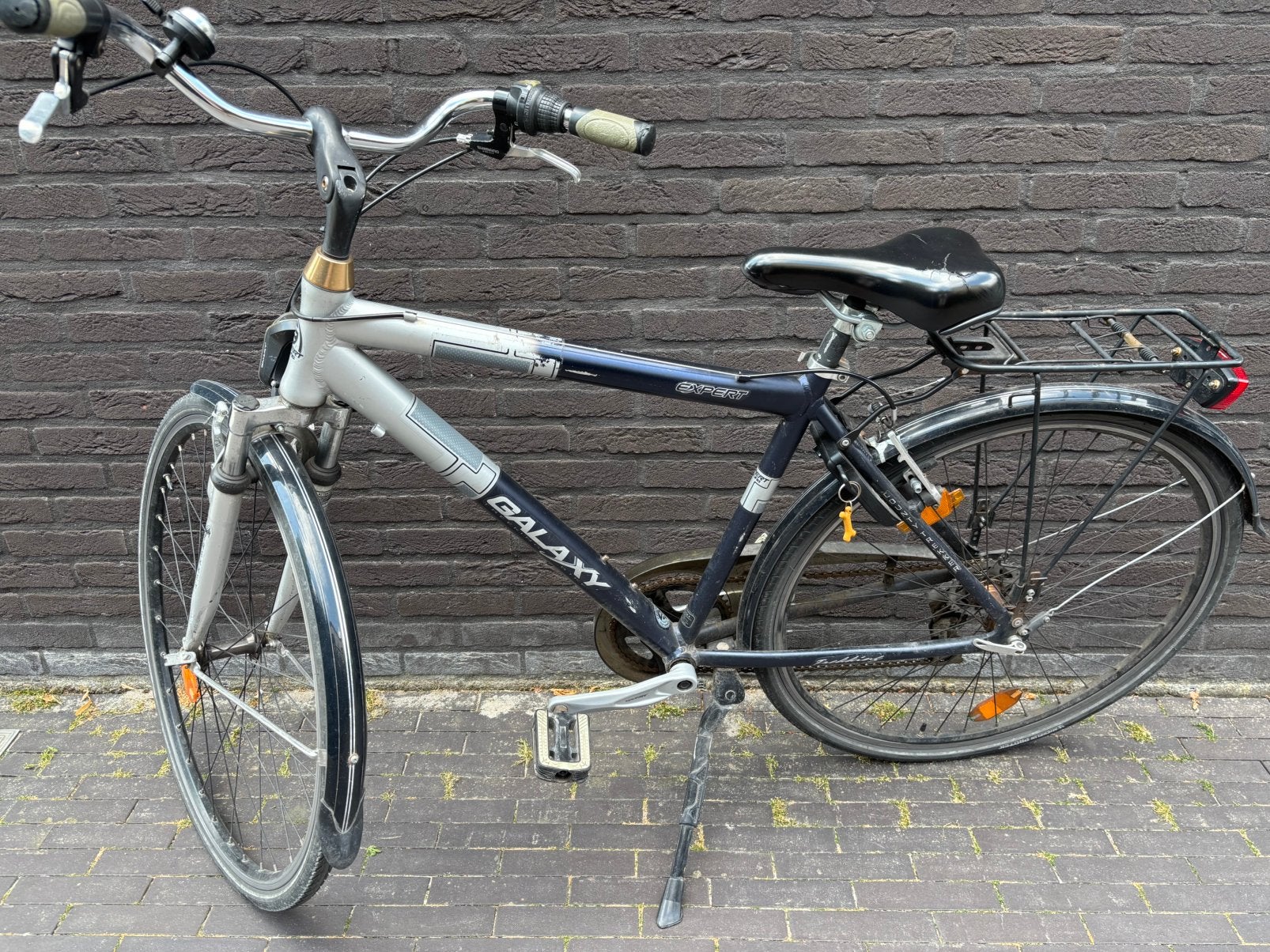 Jongensfiets (voor leeftijd van ongeveer 11-16 jaar), Minder dan 10 versnellingen, Gebruikt, Velgrem, 53 tot 57 cm