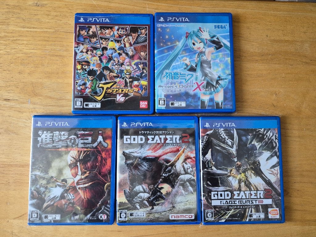 Lot de jeux PS Vita japonais (PlayStation Vita) – Imports, Ophalen, Online