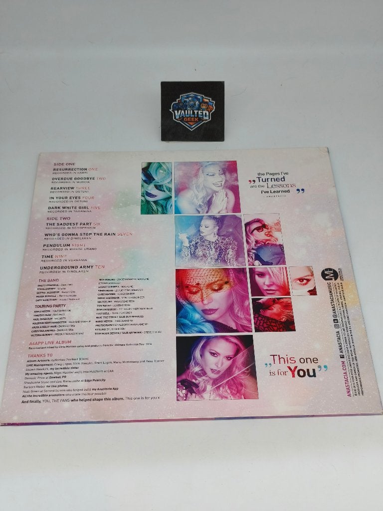 Anastacia Live A4APP gesigneerde vinyl LP, Cd's en Dvd's, Gesigneerd, Ophalen of Verzenden, Pop, LP