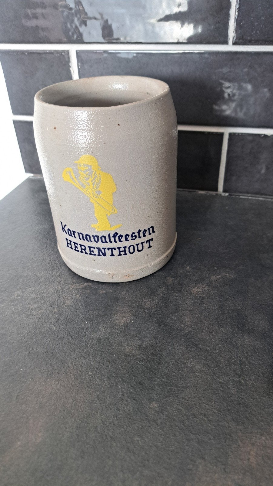 Bierpot karnavalfeesten herentout, Verzamelen, Retro, Ophalen of Verzenden