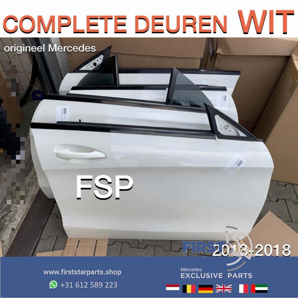 W117 C117 X117 CLA DEUR LINKS RECHTS VOOR ACHTER COMPLEET PO, Autos : Pièces & Accessoires, Carrosserie & Tôlerie, Porte, Mercedes-Benz