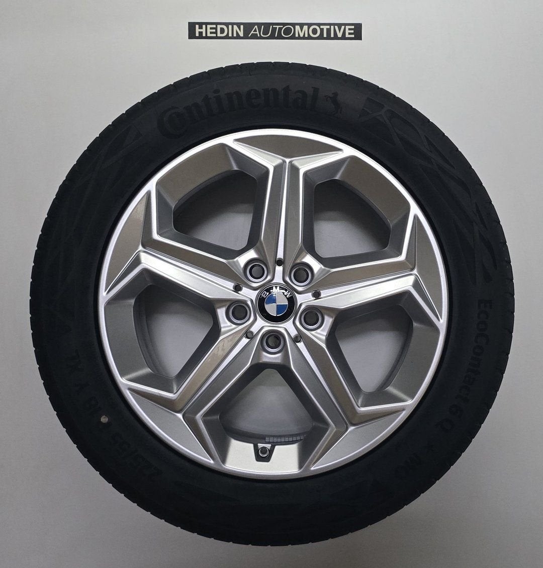BMW iX1 + iX2 + X1 + X2 (U10+U11) Styling 865  18"  N/RFT +, Gebruikt, -, -, Banden en Velgen