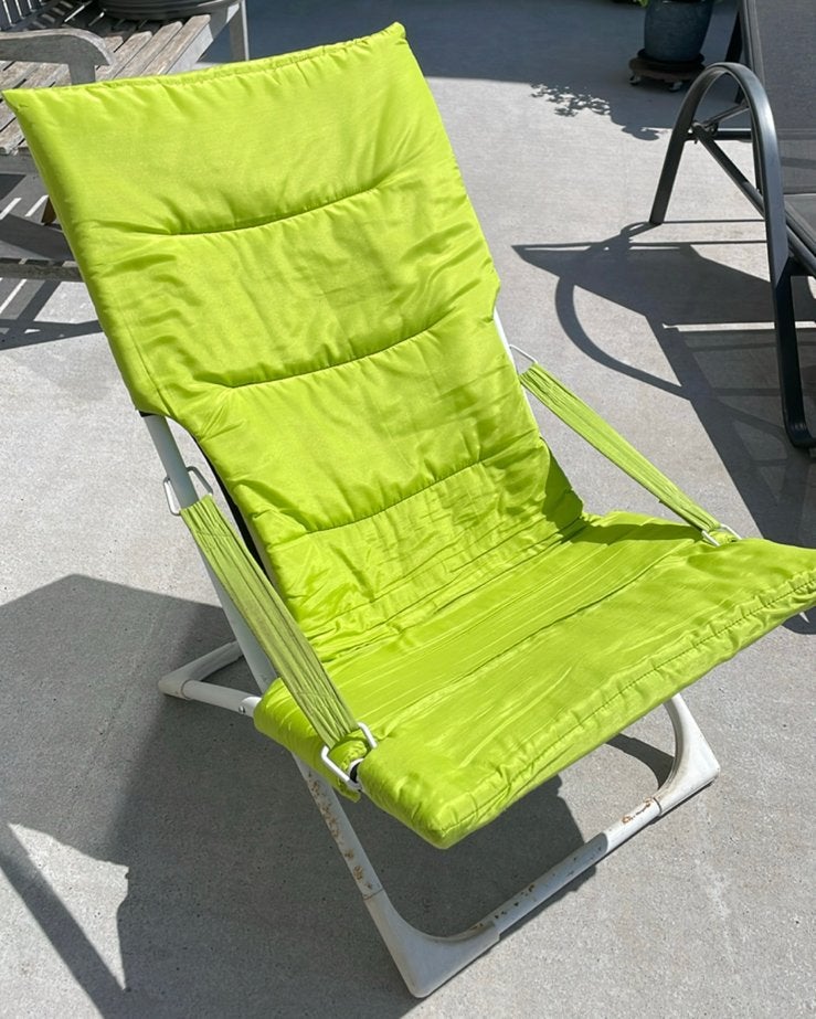 Chaise de jardin, Enlèvement, Utilisé, Pliant