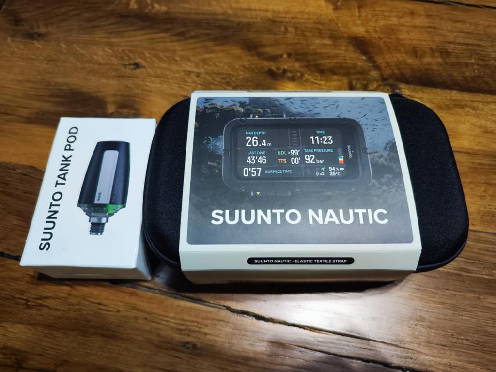 Prachtige Suunto Nautic duikcomputer + sonde!!!, Ophalen of Verzenden, Duikcomputer