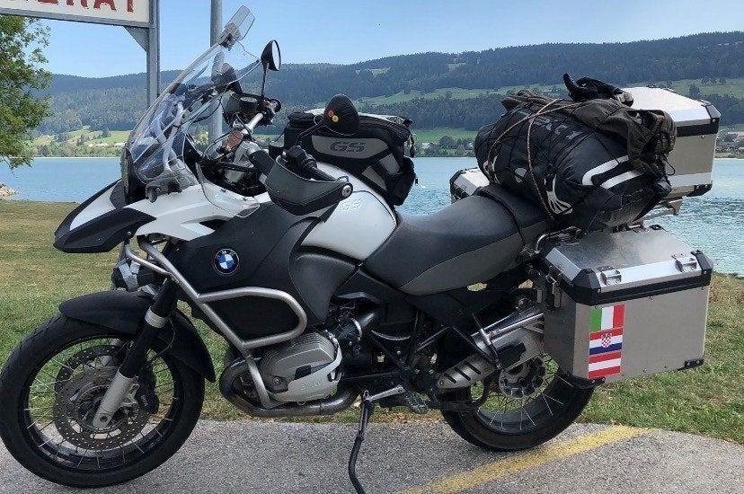 BMW GS Adventure 1200, Ophalen, Gebruikt