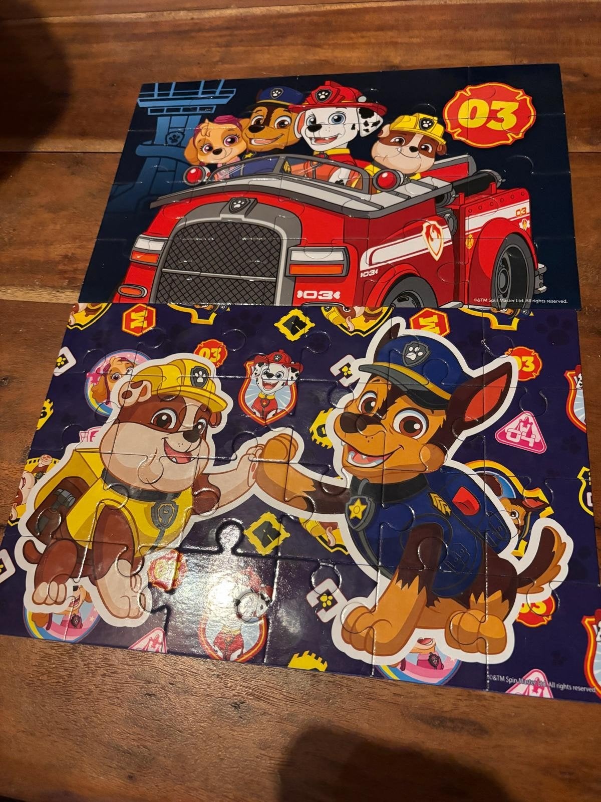 puzzels paw patrol, Ophalen