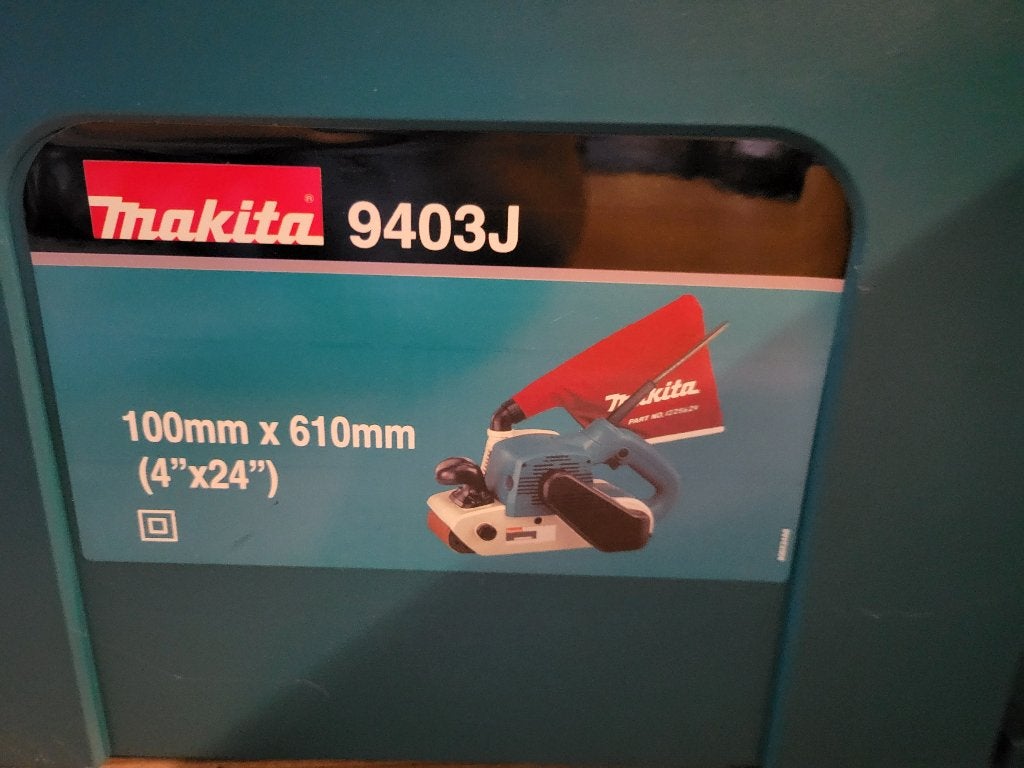 Schuurmachine Makita, Enlèvement, Utilisé, Ponceuse à bande