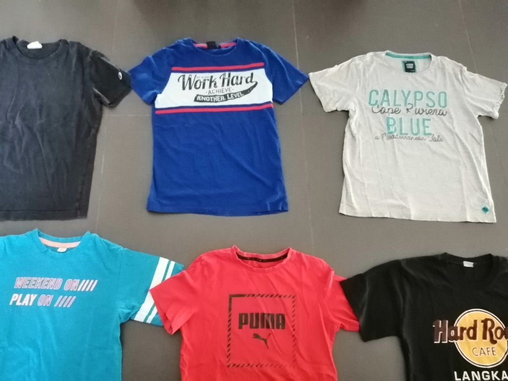 t-shirts jongens 13 jaar, Kinderen en Baby's, Kinderkleding | Maat 158, Ophalen of Verzenden, Zo goed als nieuw, Jongen, Shirt of Longsleeve