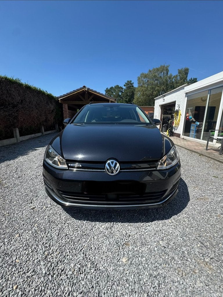 Volkswagen golf 7 break cng / benzine, Autos, Entreprise, 5 portes, Golf, Tissu