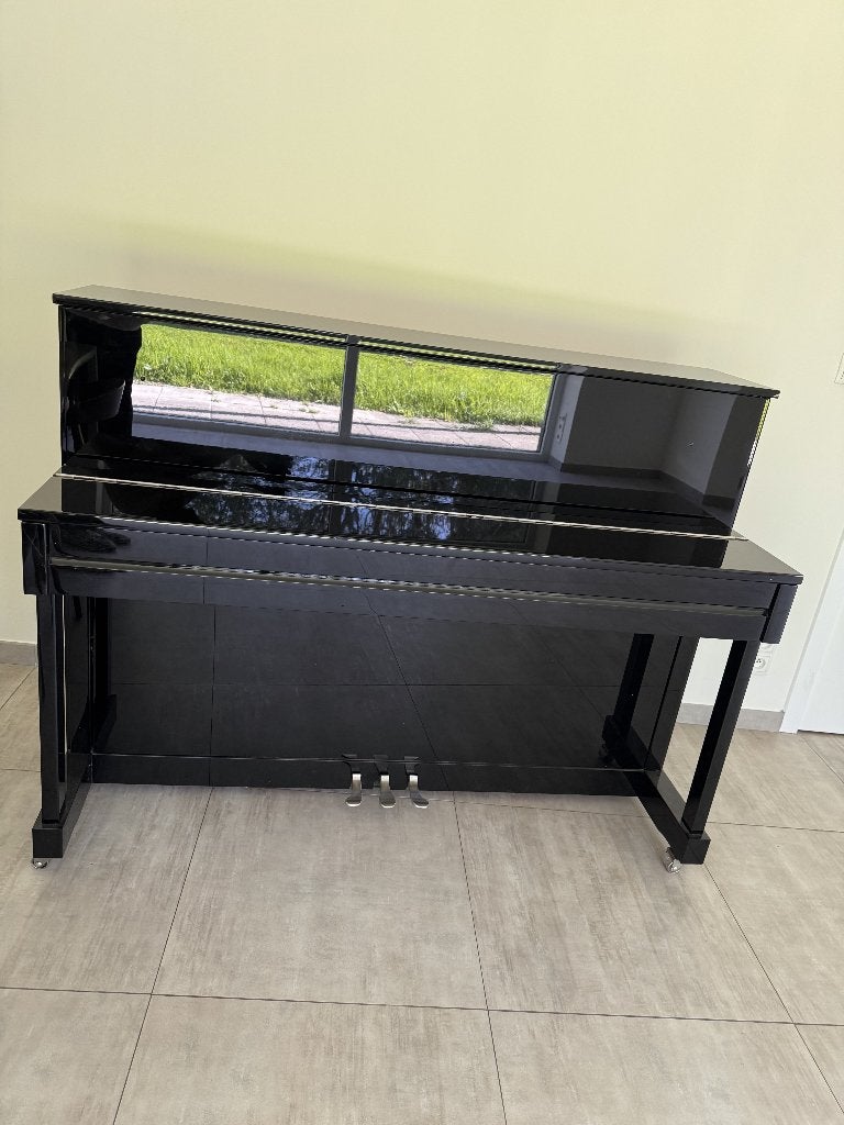 piano, Muziek en Instrumenten, Ophalen, Gebruikt, Zwart, Piano