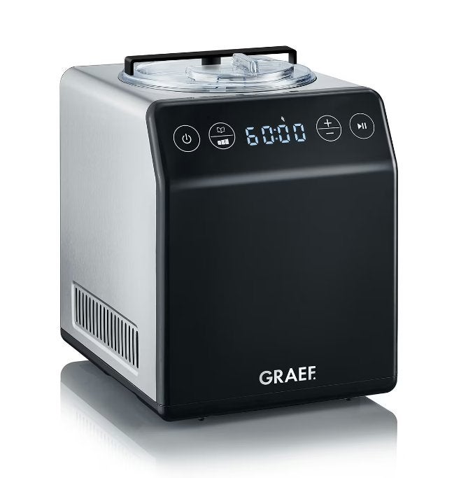 ijsmachine GRAEF met Yoghurt nieuw in doos 2 jaar waarborg, Ophalen of Verzenden, Nieuw, Zelfvriezend