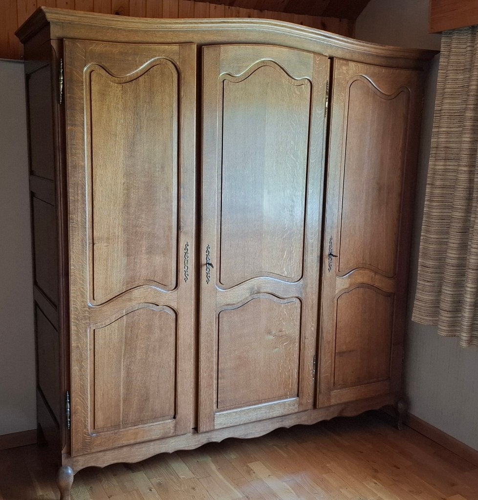 Armoire 3 portes en chêne démontable, Enlèvement, Chêne