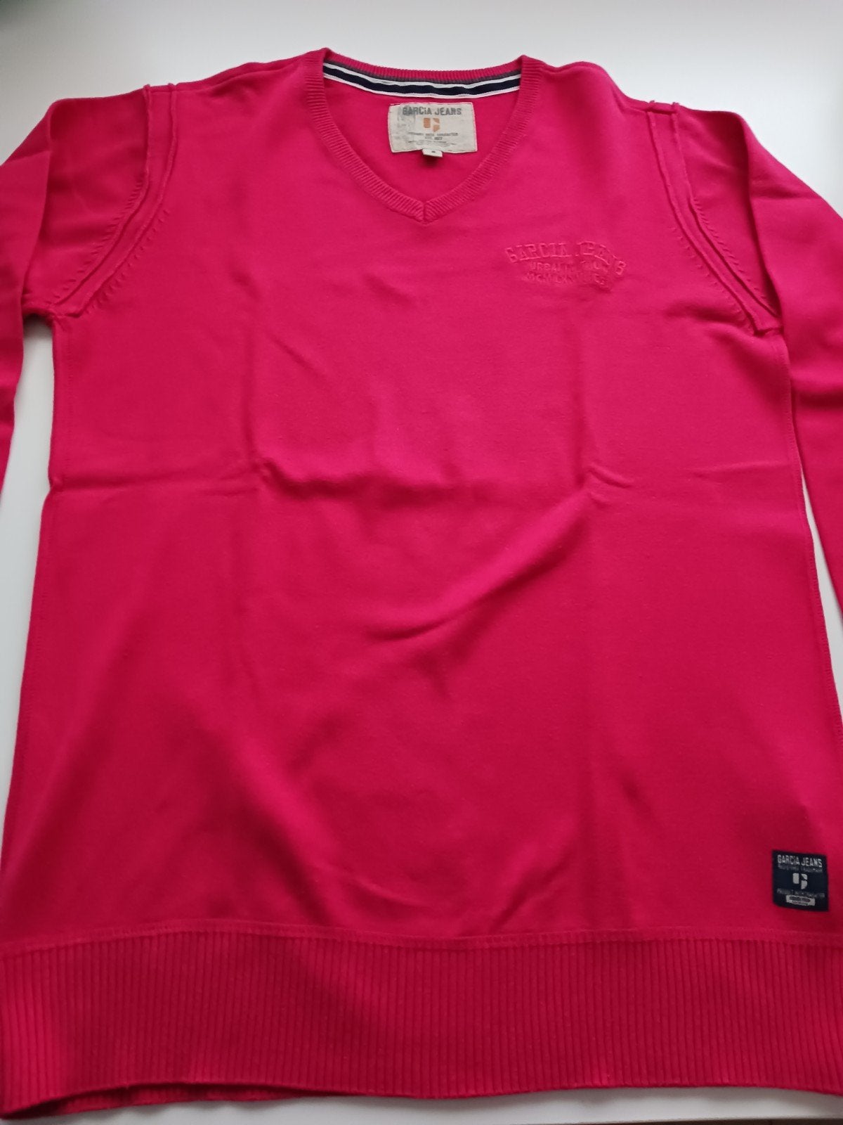 Roze trui merk Garcea jeans net als nieuw te koop.maat M, Vêtements | Hommes, Pulls & Vestes, Rose, Comme neuf, Enlèvement, Taille 48/50 (M)