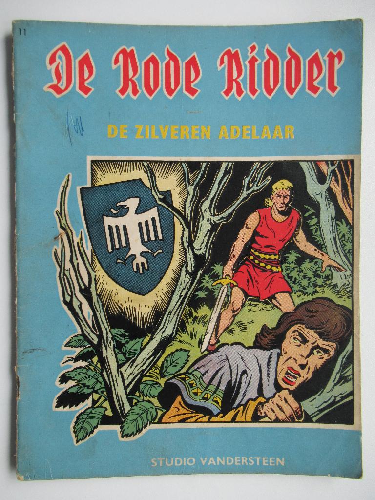 de rode ridder...nr.11..de zilveren adelaar...........(1963), Ophalen of Verzenden, Gelezen