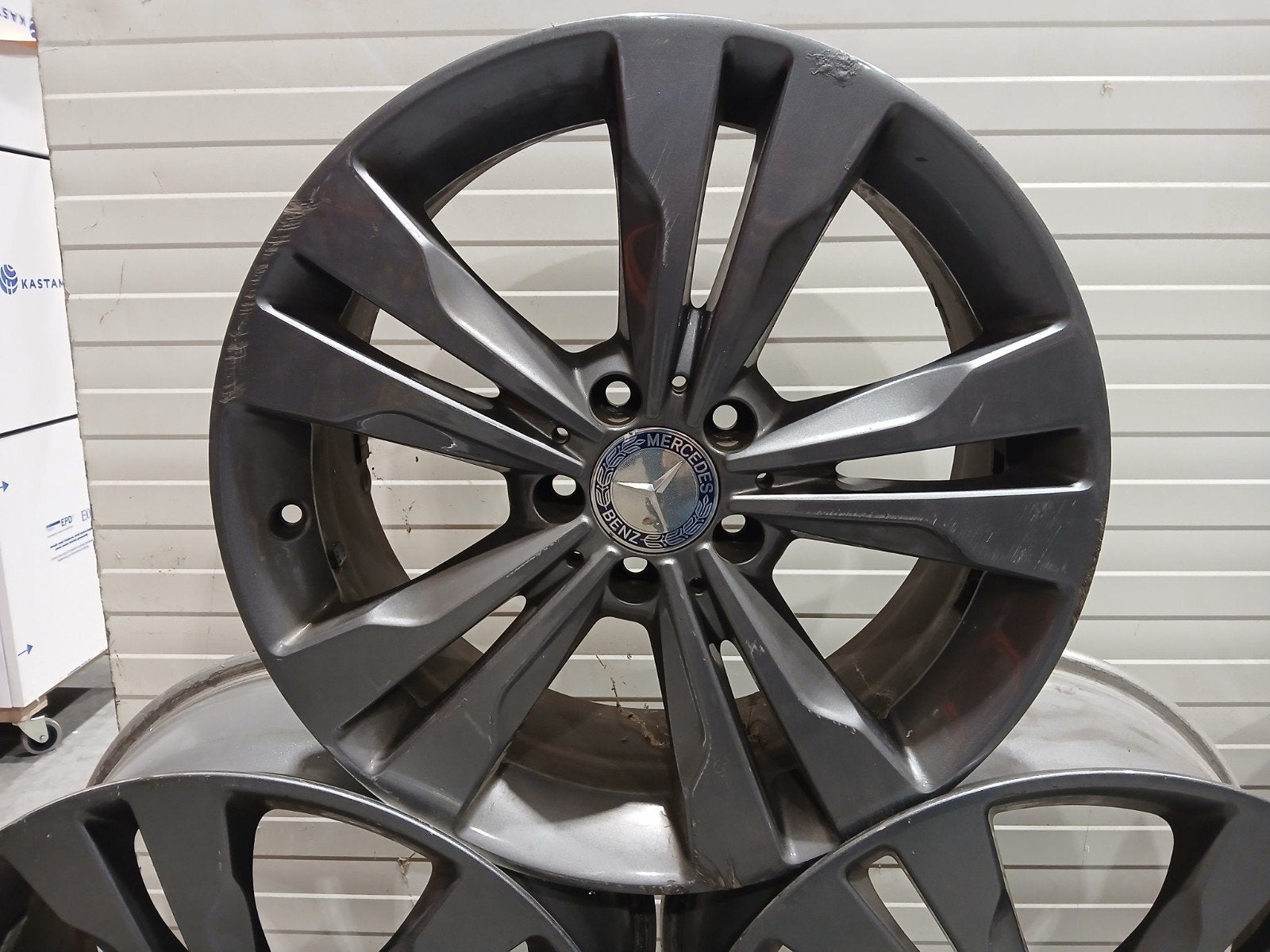 4 originele Mercedes cla 18 inch velg, Enlèvement, 18 pouces, Jante(s)