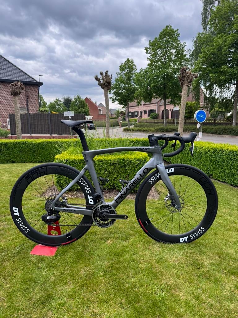 Pinarello Dogma F12/ sram red 12speed, Fietsen en Brommers, Gebruikt, Carbon, Heren, Schijfrem