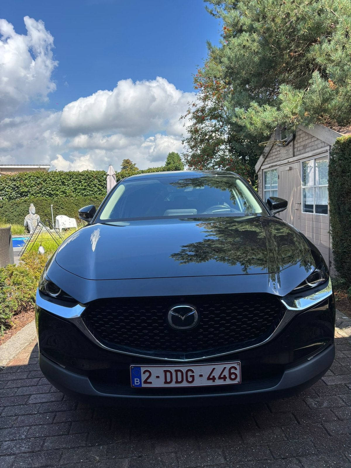 Mazda cx-30 skyactive mild hybrid homura Sport version, Dealer onderhouden, Stof, Zwart, Navigatiesysteem