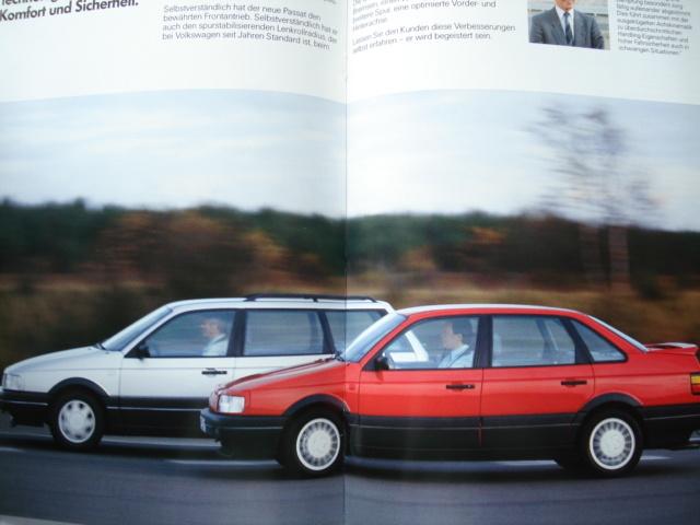 Volkswagen Passat Produkt Information 1988 Brochure Catalogu, Verzenden, Gelezen, Volkswagen