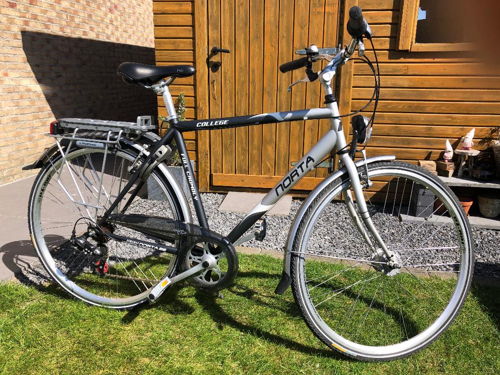 Herenfiets Norta College, Fietsen en Brommers, Gebruikt, Versnellingen, 53 tot 57 cm, Ophalen