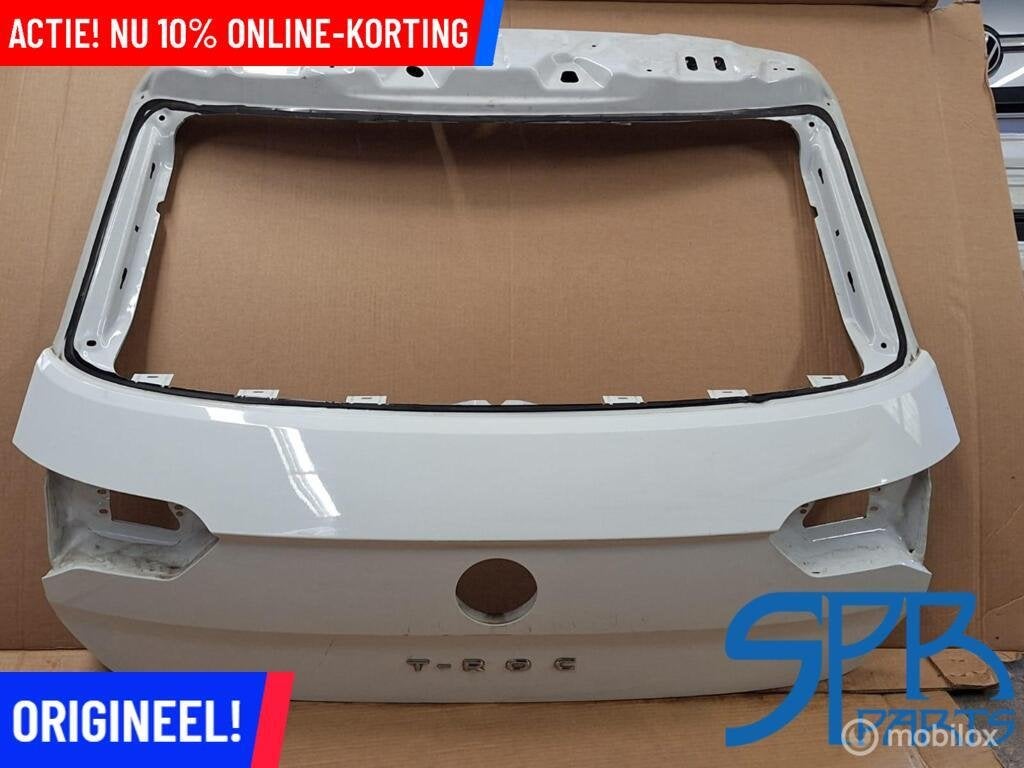 ACHTERKELP VW T-ROC 2GA LC9A ORIGINEEL KOFFER Klep BAGAGE, Auto-onderdelen, Gebruikt, Achterklep, Volkswagen, Ophalen of Verzenden