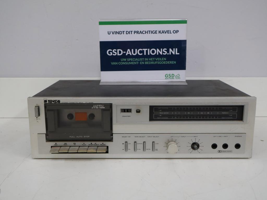 Vintage Tensai Stereo Cassette Deck, Niet ingevuld, Niet ingevuld, Niet ingevuld