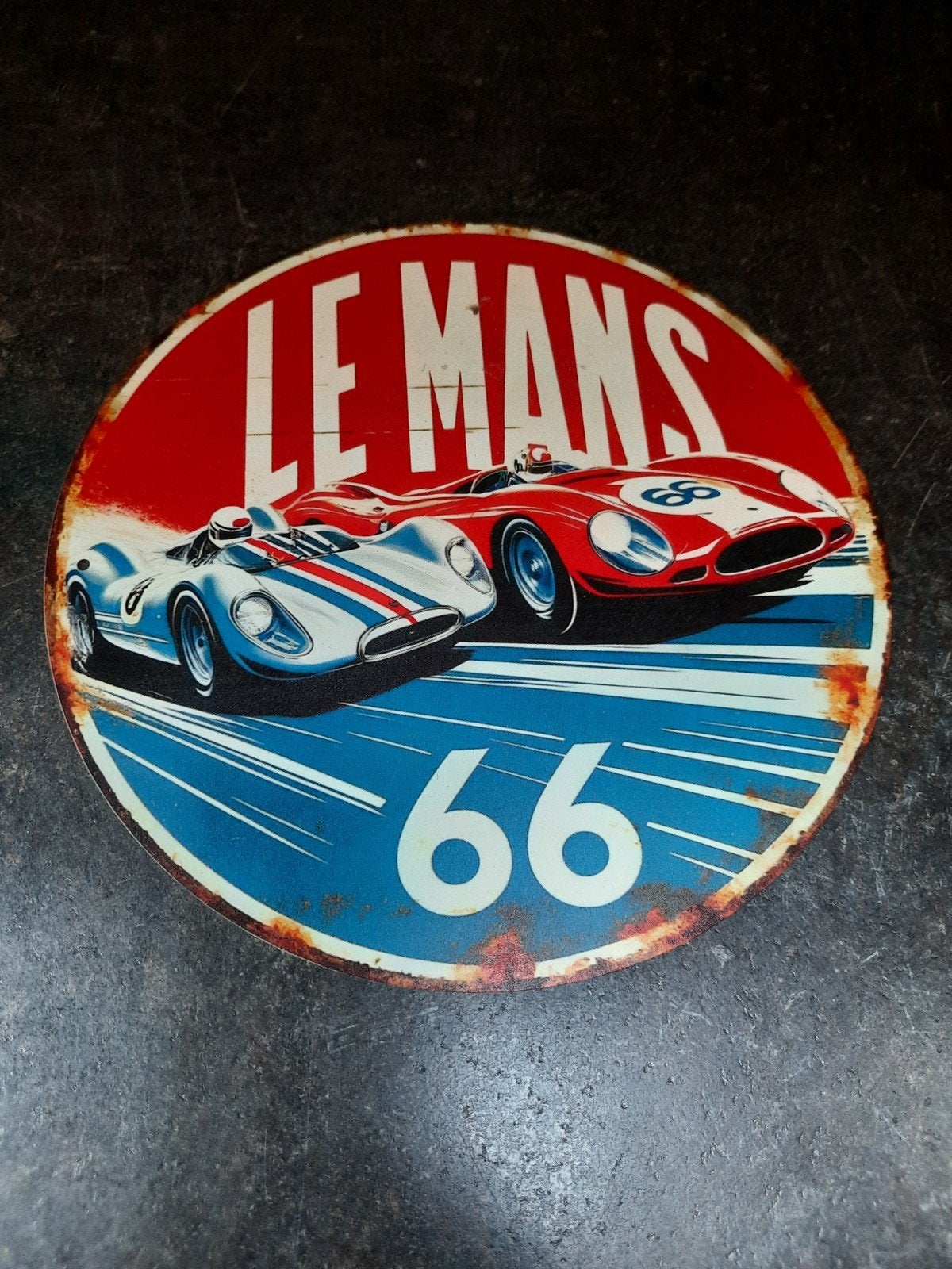 panneau d'affichage du Mans, Enlèvement ou Envoi, Panneau publicitaire