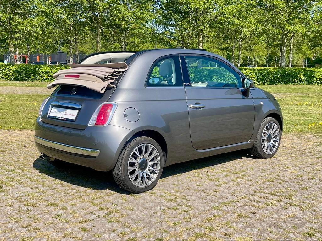 UNIQUE ! Seulement 10110 km ! Fiat 500 Cabriolet 1.2 benz, Autos, Fiat, 1242 cm³, Argent ou Gris, Achat, Entreprise