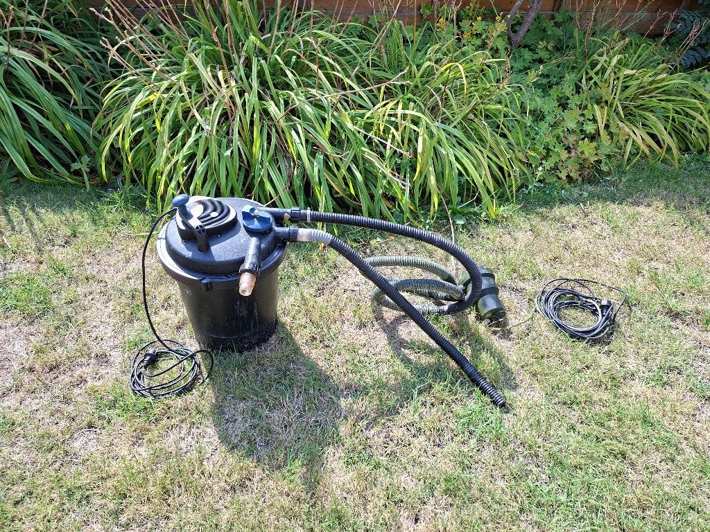 SunSun CPF-10000 drukvijverfilter UVC 11W 10000 l/u & pomp, Tuin en Terras, Vijver-toebehoren, Ophalen, Gebruikt, Vijverfilter