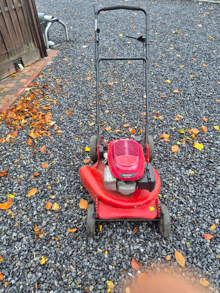 Honda grasmaaier, Ophalen