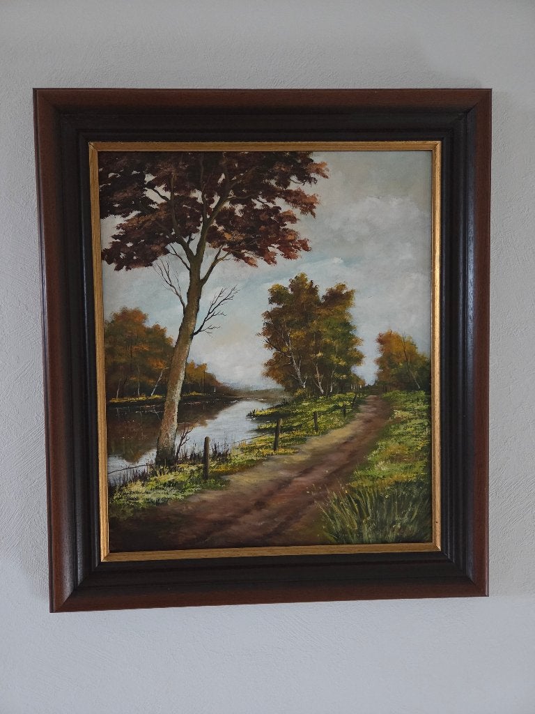 2 mooie landelijke schilderijen, Enlèvement