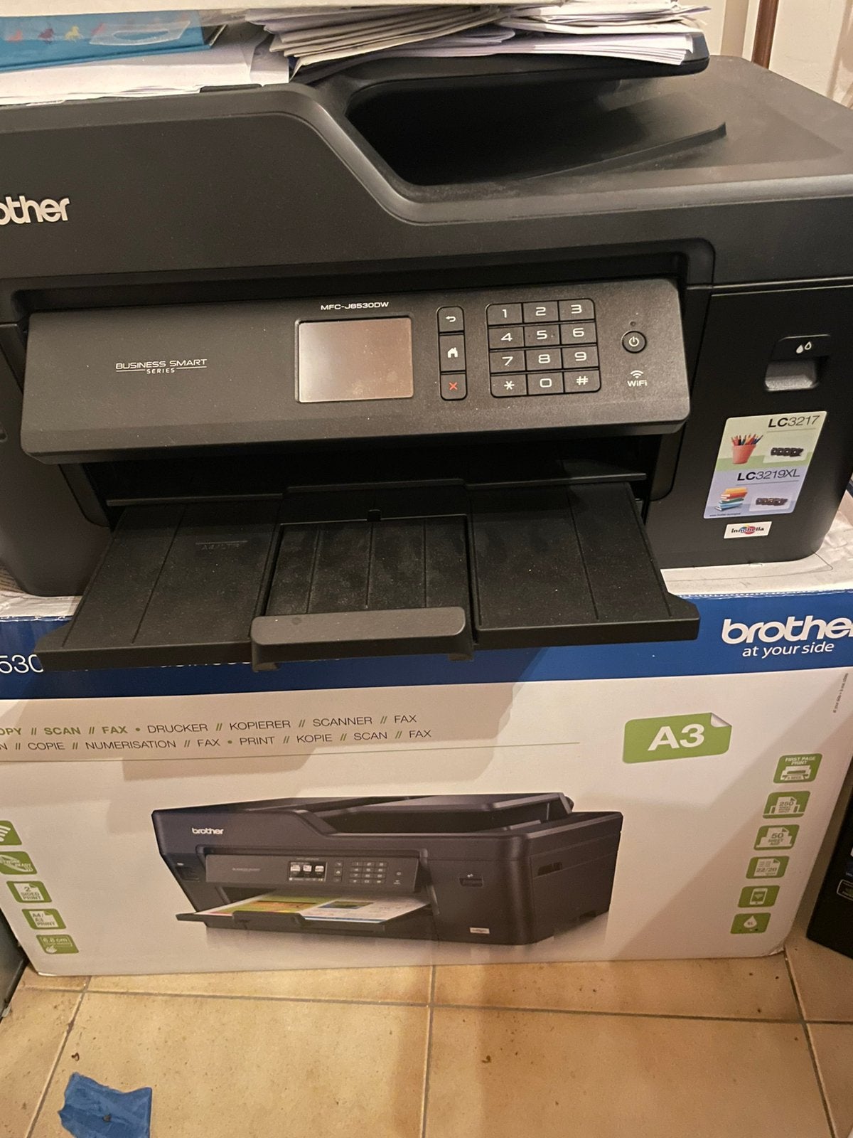 Brother A4/A3 printer, Informatique & Logiciels, Enlèvement, Comme neuf, Scannez, Imprimante