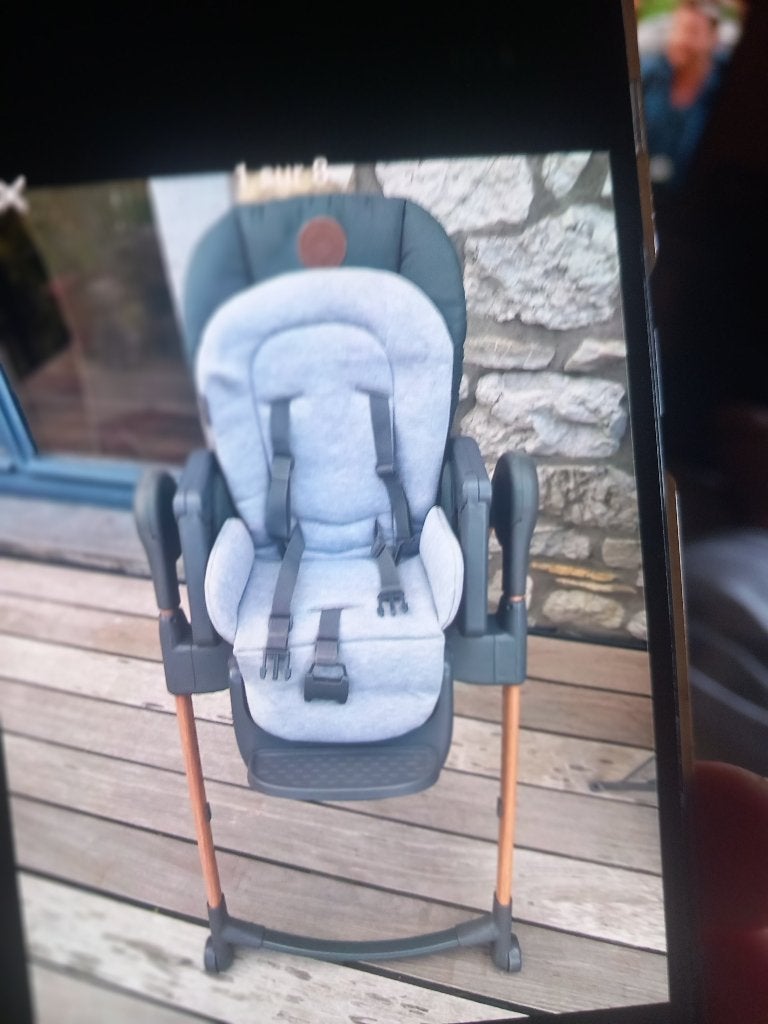 Chaise haute bébé évolutive, Enlèvement