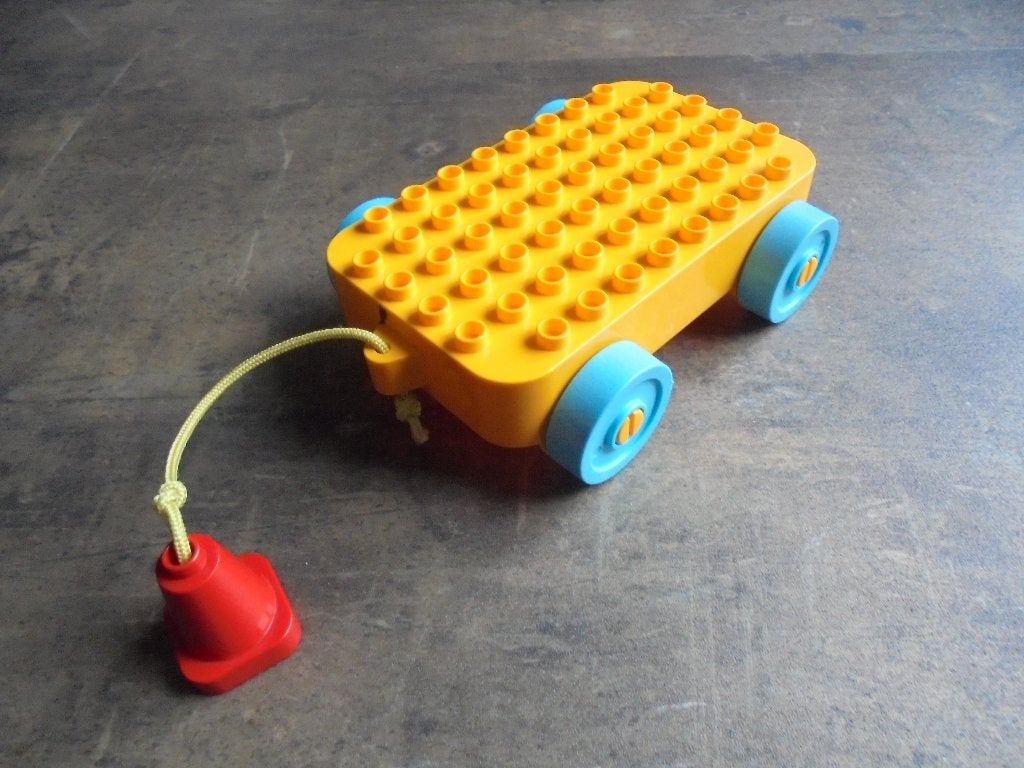 Lego Duplo Car Base 6x10x1,5 (zie foto's) 3, Enlèvement ou Envoi, Utilisé, Briques en vrac, Duplo