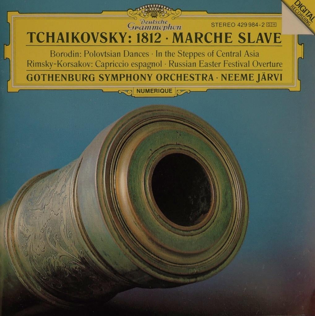 Tchaikovsky/ Borodin/ Rimsky-Korsakov - Gothenburg SO/ Järvi, Ophalen of Verzenden, Zo goed als nieuw, Orkest of Ballet