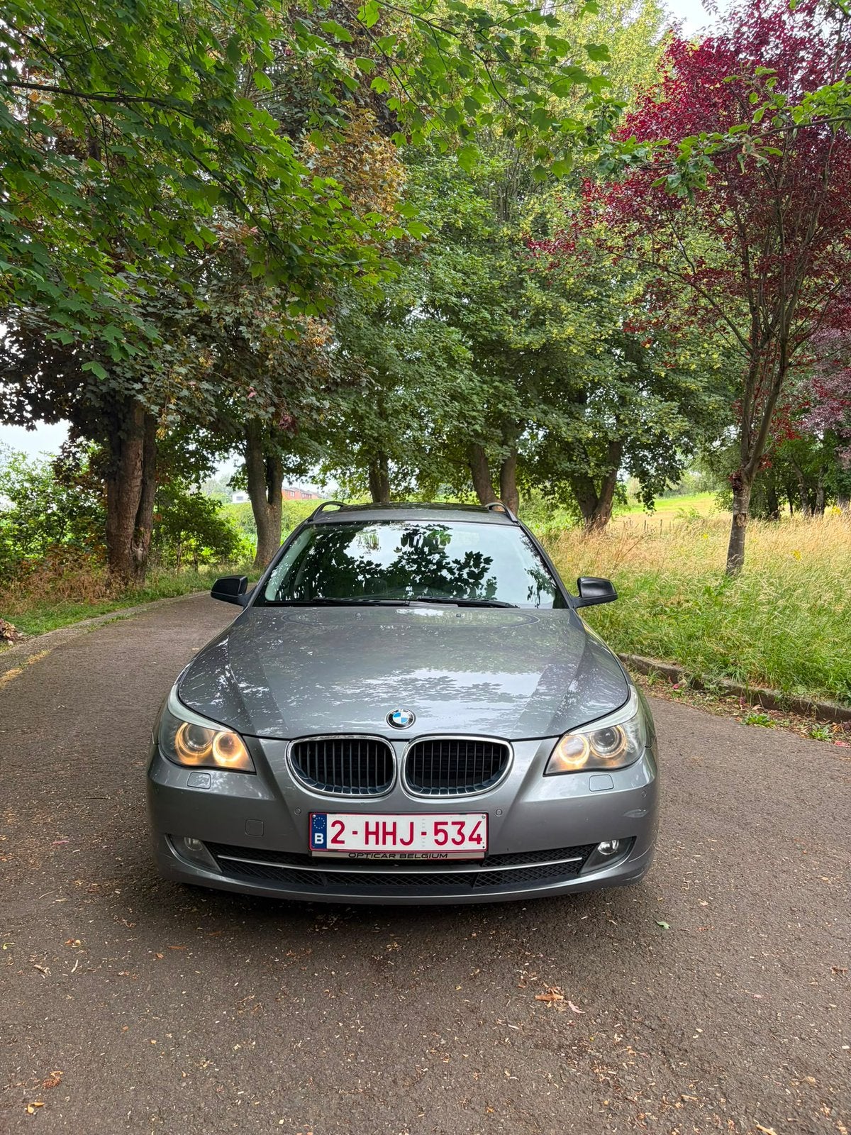 Bmw 5-serie exchange, Auto's, BMW, Particulier, Automatische klimaatregeling, Break, Automaat, Zwart, Zwart, Leder, Ophalen