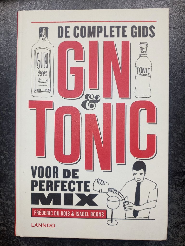 DE COMPLETE GIDS GIN & TONIC - prima staat, Boeken, Kookboeken, Zo goed als nieuw, Ophalen of Verzenden