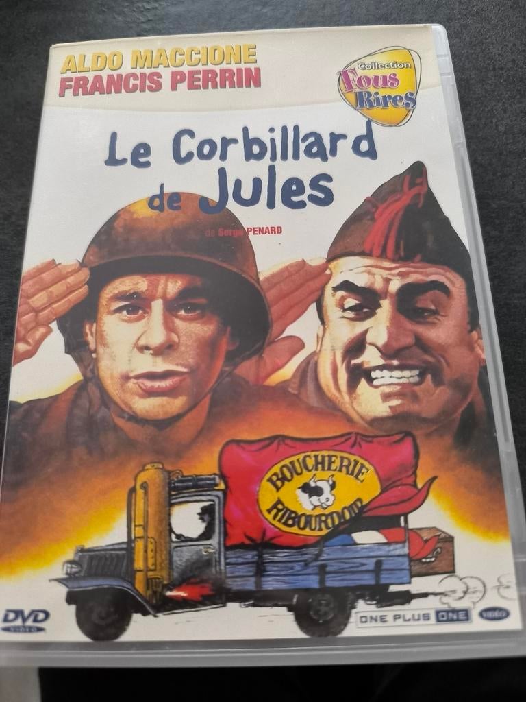 DVD Le Corbillard de Jules, Aldo Maccione, Ophalen of Verzenden, Gebruikt