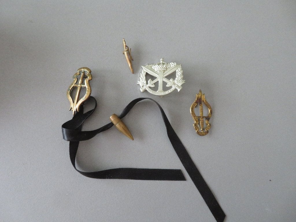 lotje oude insignes badges Para Commando, Enlèvement ou Envoi, Armée de terre, Emblème ou Badge