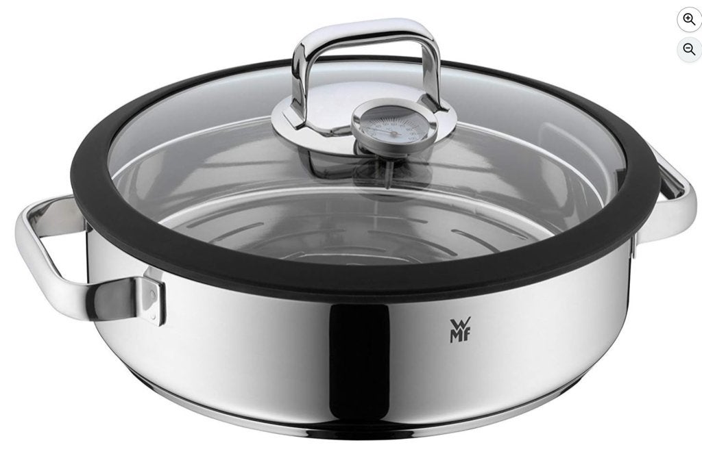 WMF Vitalis - Plat rond de cuisson vapeur NEUF 28cm, Neuf, Inox, Enlèvement ou Envoi, WMF