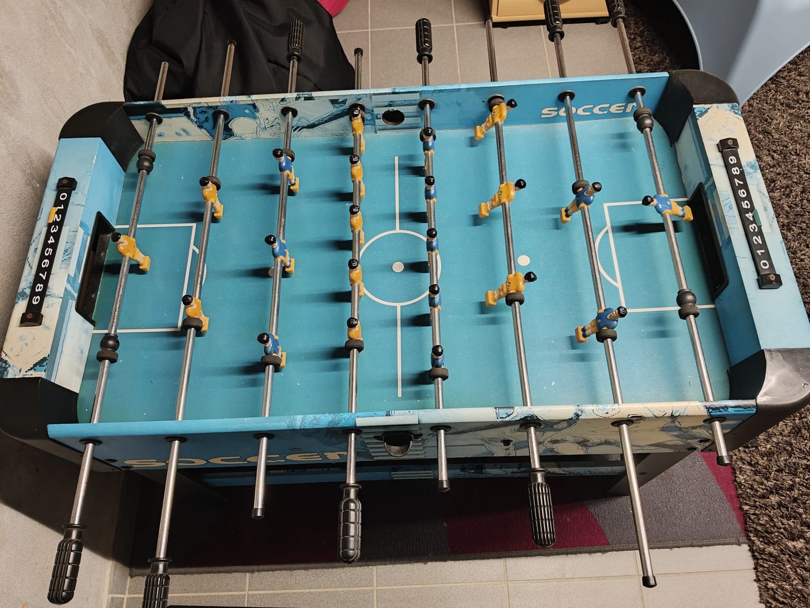Sjottertafel voor kinderen, Ophalen, Gebruikt