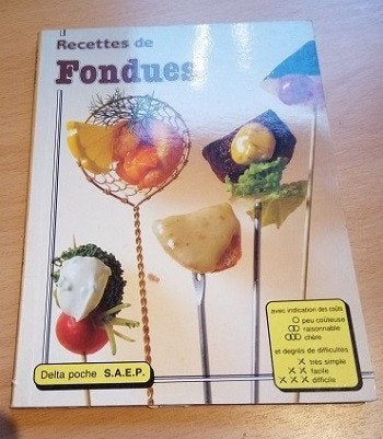 rec fondue marine, viande fromage dessert...cneuf  4€, Livres, Livres de cuisine, Entrées et Soupes, Enlèvement ou Envoi, Cuisine saine