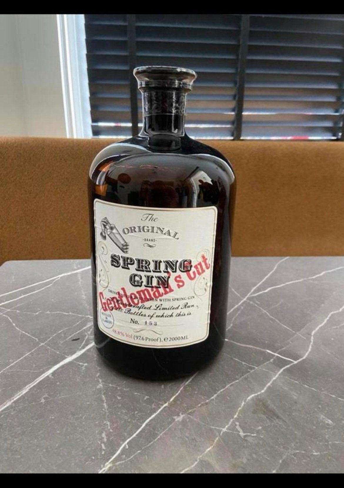 Spring gin collectors item 2L, Collections, Vins, Enlèvement, Neuf, Autres types, Pleine