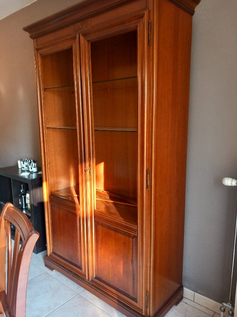 Eetkamer, Huis en Inrichting, Ophalen, Gebruikt, Kerselaar, 4 tot 6 stoelen