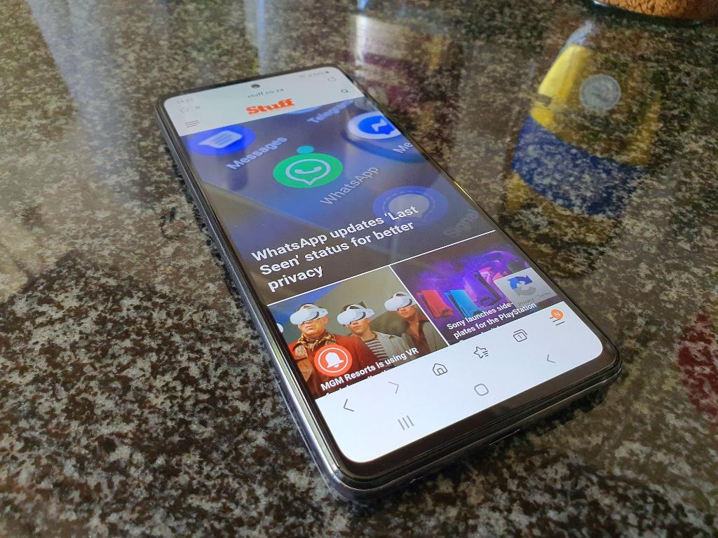 Samsung A52s wit 128GB - in perfecte staat, Telecommunicatie, Mobiele telefoons | Samsung, Zo goed als nieuw, Overige modellen