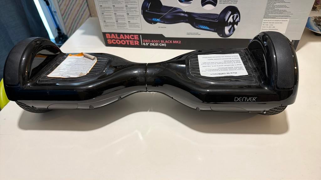 Denver balance scooter, zwart maat 16,51 cm, Ophalen, Zo goed als nieuw