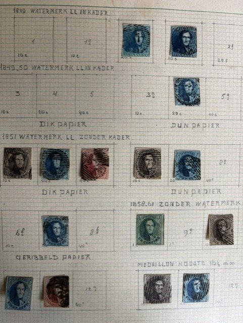 Postzegels Belgie (15), Avec timbre, Enlèvement ou Envoi, Europe, Album pour timbres